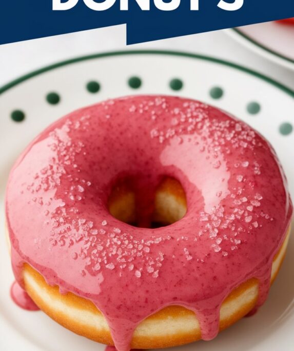 Strawberry Donuts