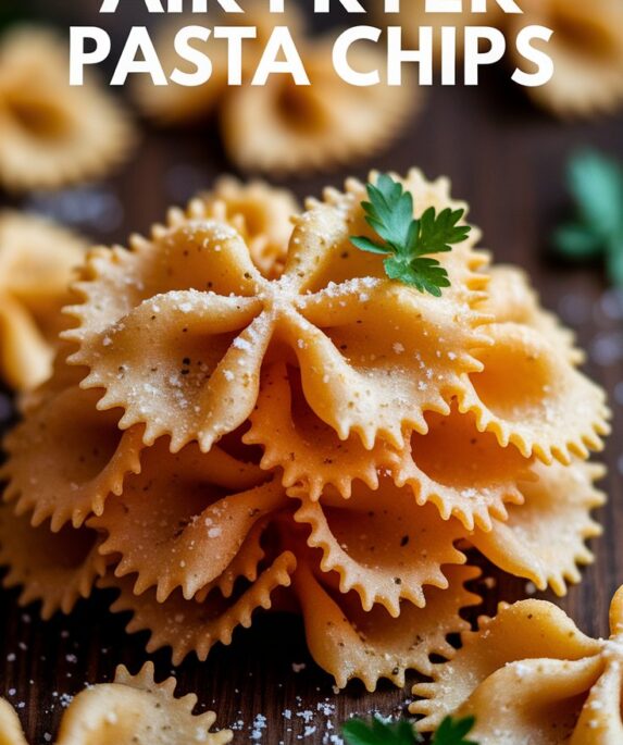 Air Fryer Pasta Chips