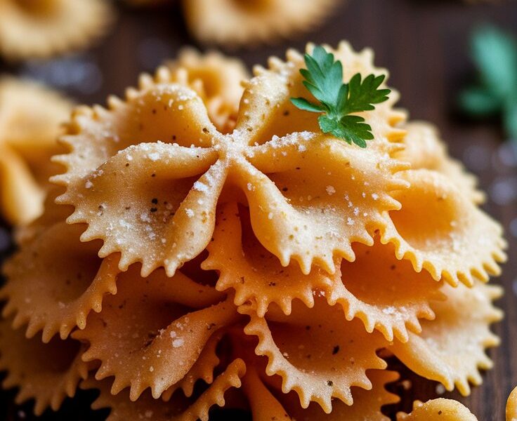 Air Fryer Pasta Chips