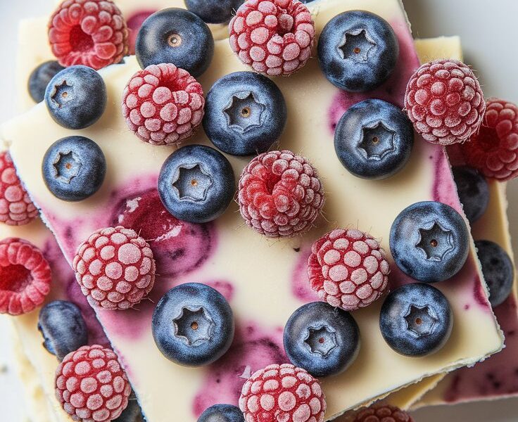 Berry Yogurt Bark