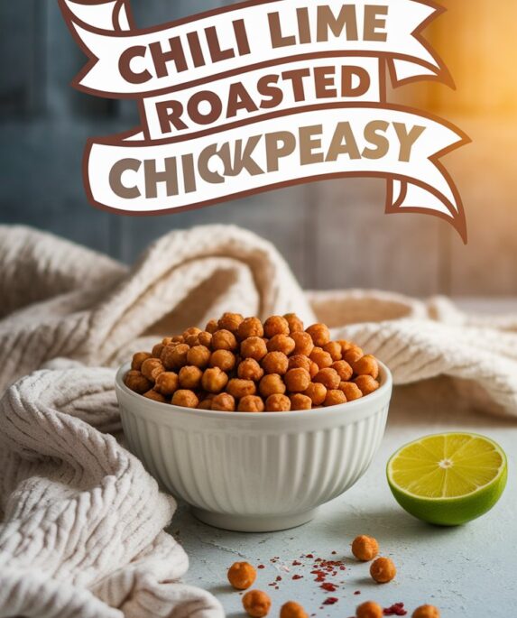 Chili Lime Roasted Chickpeas
