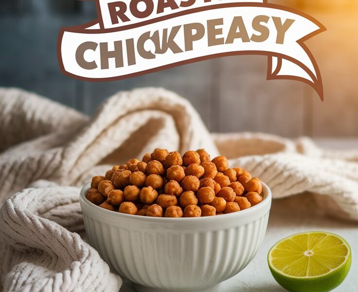 Chili Lime Roasted Chickpeas
