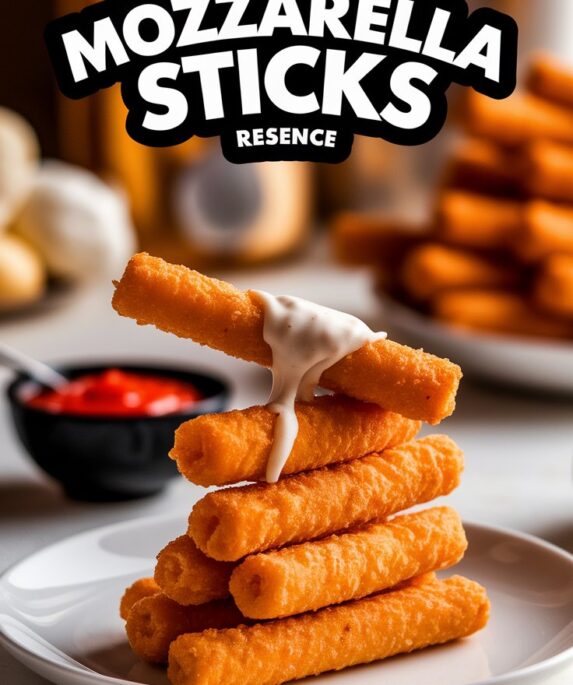 Crispy Air Fryer Mozzarella Sticks Recipe