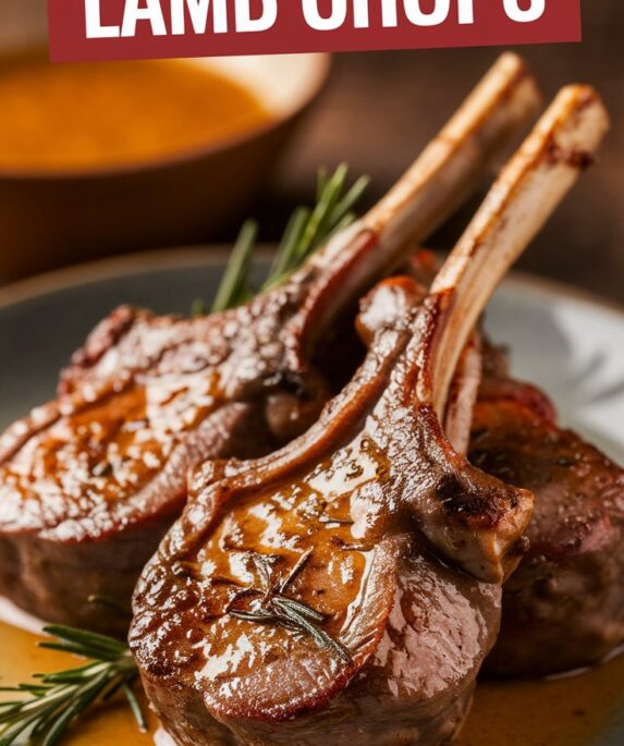 Garlic Rosemary Lamb Chops