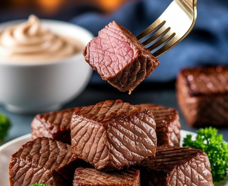 Juicy Air Fryer Steak Bites