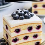 Lemon Blueberry Icebox Cake