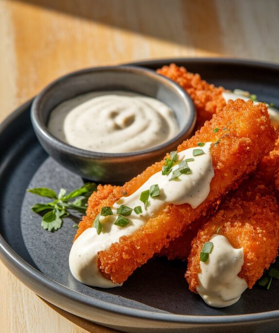 Nashville Hot Mozzarella Sticks