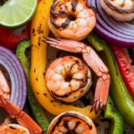 Sheet Pan Shrimp Fajitas