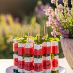 Watermelon Feta Skewers