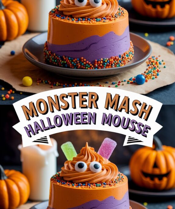 Monster Mash Halloween Mousse