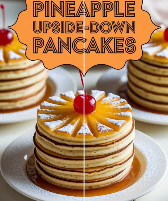 Pineapple Upside-Down Pancakes