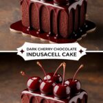 Dark Cherry Chocolate Indulgence Cake