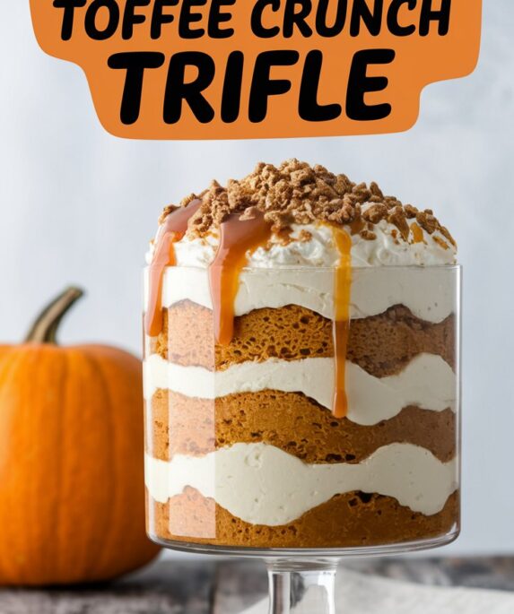 Pumpkin Toffee Crunch Trifle