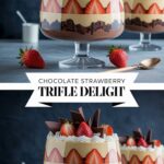 Chocolate Strawberry Trifle Delight