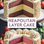 Neapolitan Layer Cake