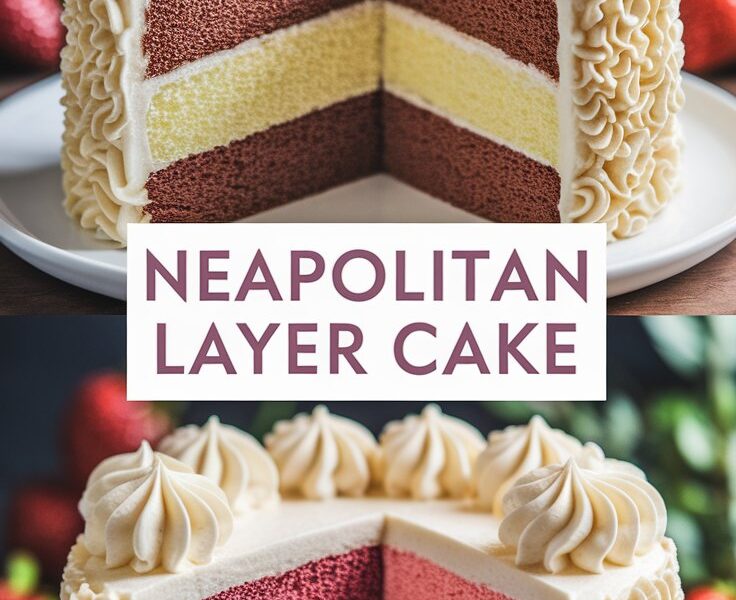 Neapolitan Layer Cake
