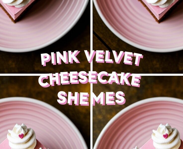 Pink Velvet Cheesecake Squares