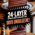 24-Layer Midnight Chocolate Indulgence Cake unveiled!