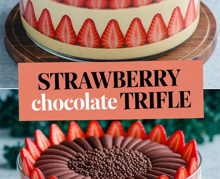 Strawberry Chocolate Trifle