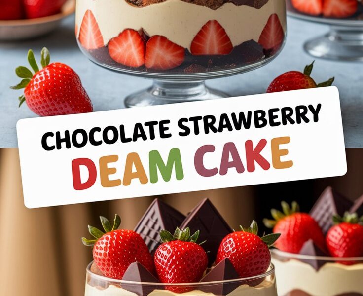 Chocolate Strawberry Dream Cake