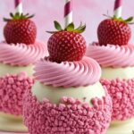 Strawberry Crunch Cheesecake Candy Apples